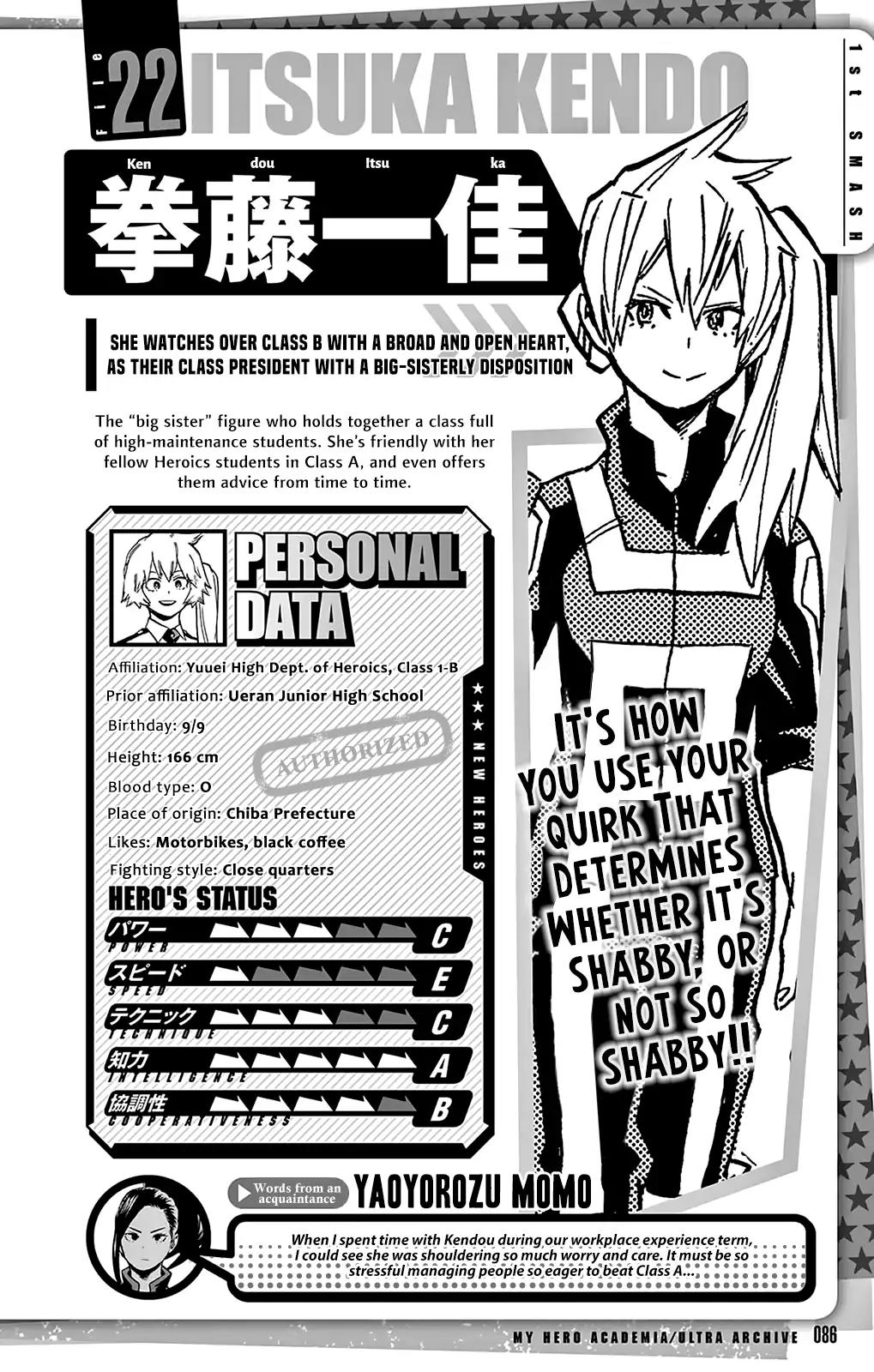 Boku no Hero Academia Chapter 152.5 page 6 - Chapter 152.5: Extra