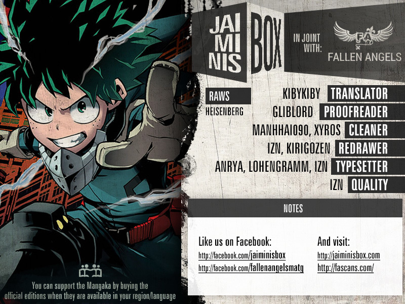 Boku no Hero Academia Chapter 152 page 1 - Chapter 152: Lemillion