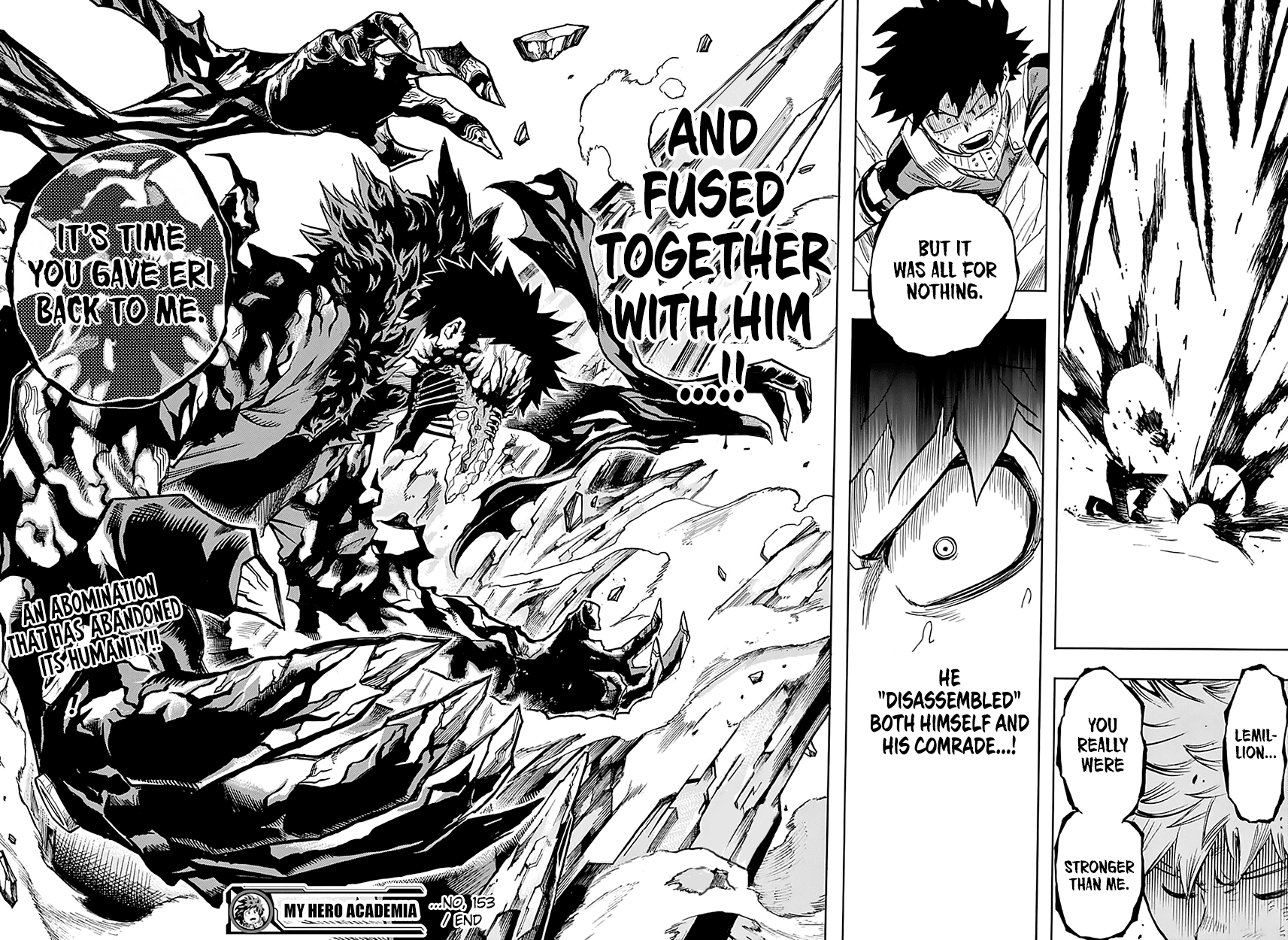 Boku no Hero Academia Chapter 153 page 19 - Chapter 153: Transformation!