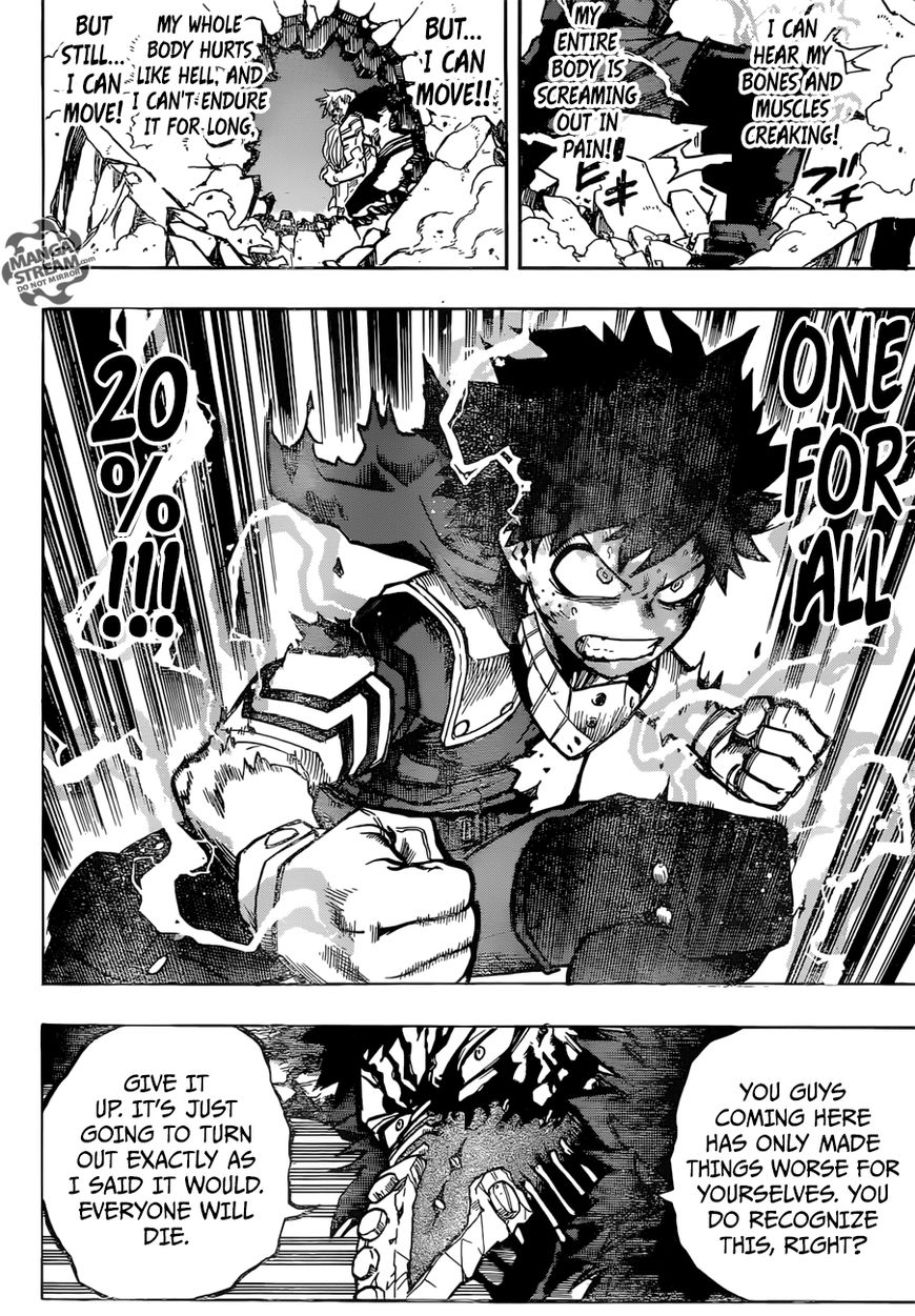 Boku no Hero Academia Chapter 154 page 19 - Chapter 154 : A hope that cannot be seen