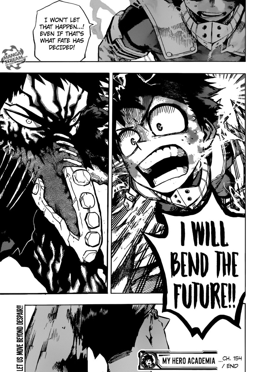 Boku no Hero Academia Chapter 154 page 20 - Chapter 154 : A hope that cannot be seen