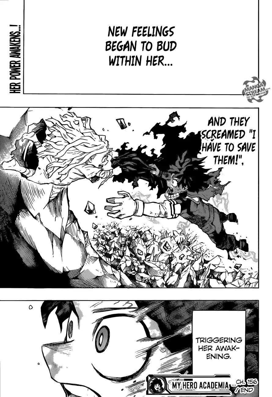 Boku no Hero Academia Chapter 156 page 18 - Chapter 156: The Rescuee's Power