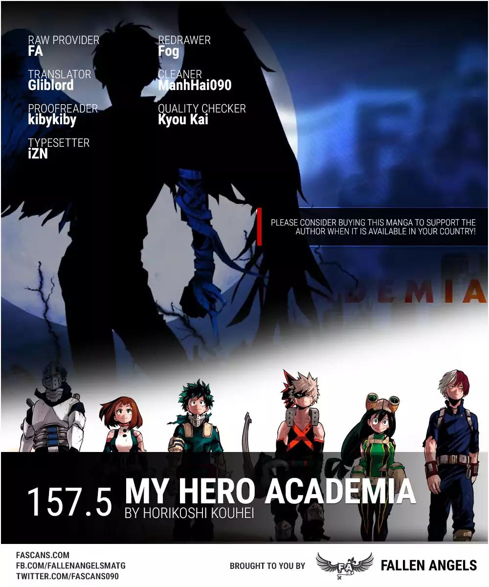 Boku no Hero Academia Chapter 157.5 page 1 - Chapter 157.5: Omake