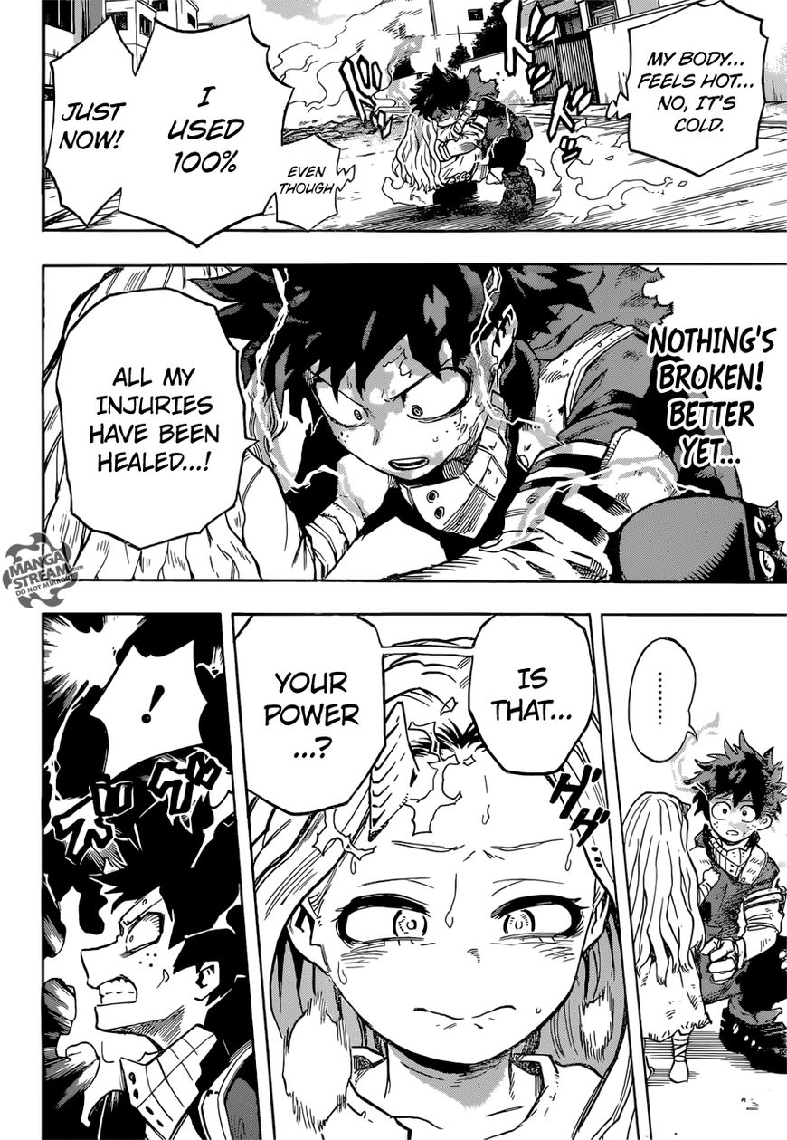 Boku no Hero Academia Chapter 157 page 12 - Chapter 157 : Infinite 100%!