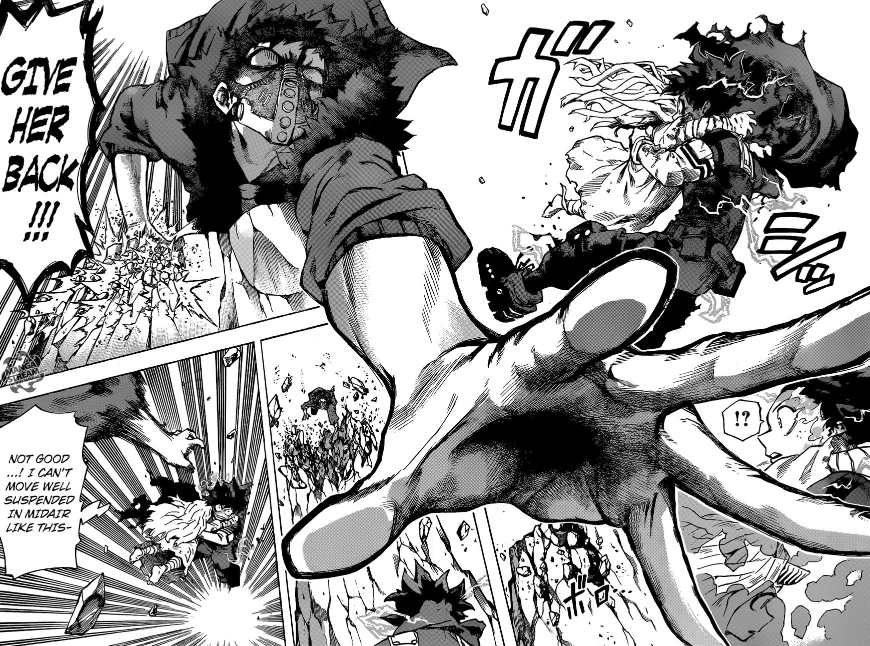 Boku no Hero Academia Chapter 157 page 3 - Chapter 157 : Infinite 100%!