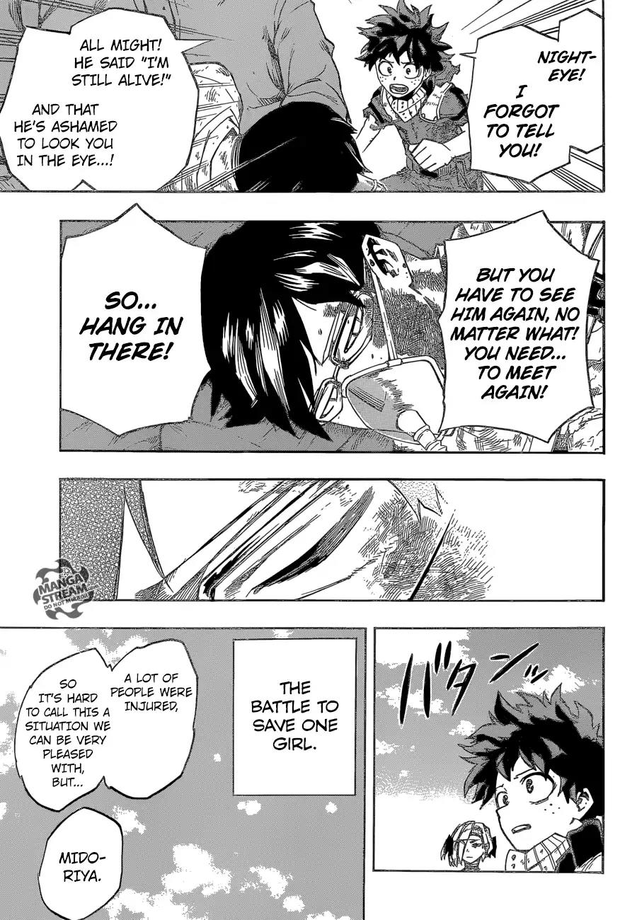 Boku no Hero Academia Chapter 159 page 17 - Chapter 159: The End!!!