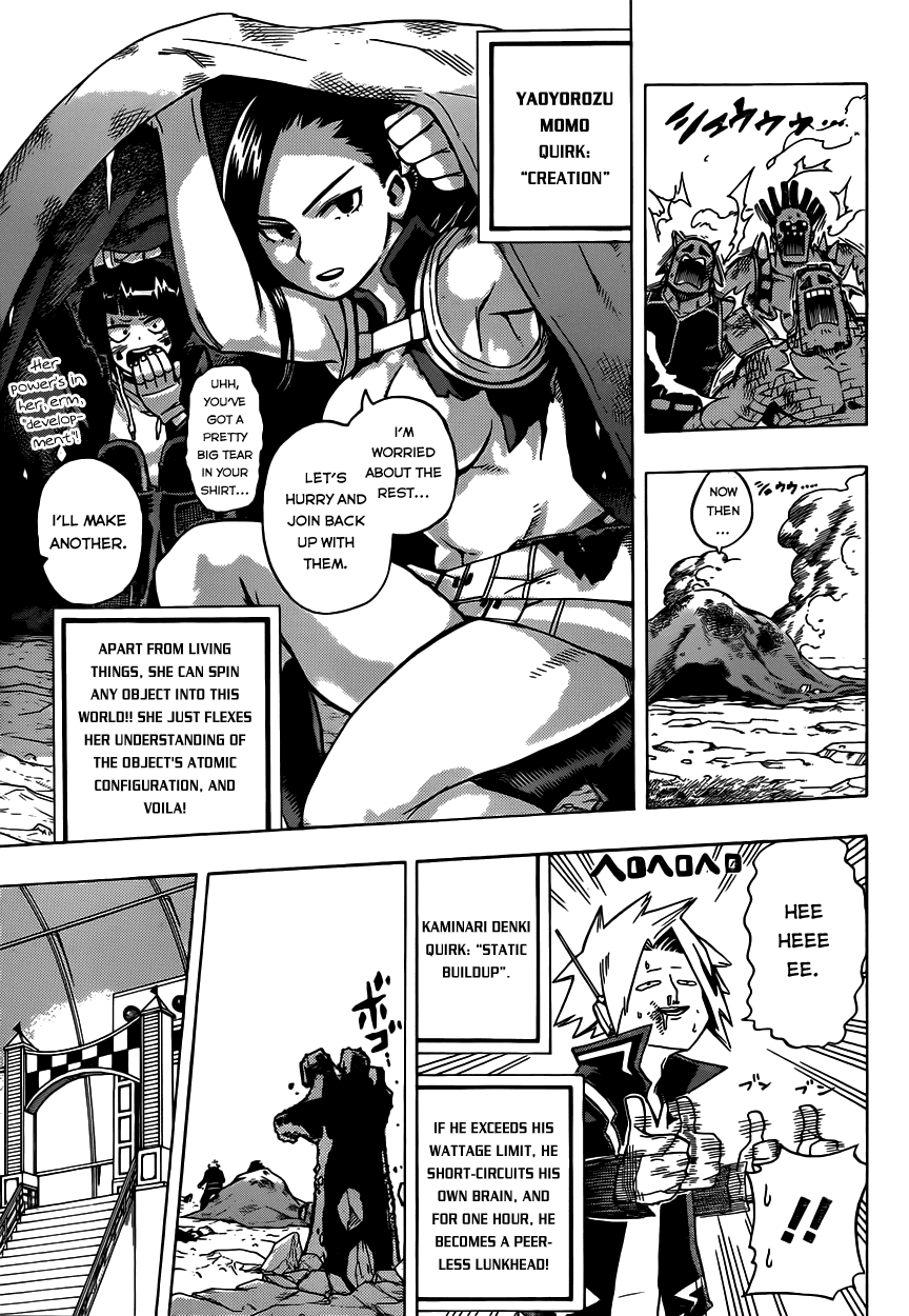 Boku no Hero Academia Chapter 16 page 11 - Chapter 16: Know Your Enemies