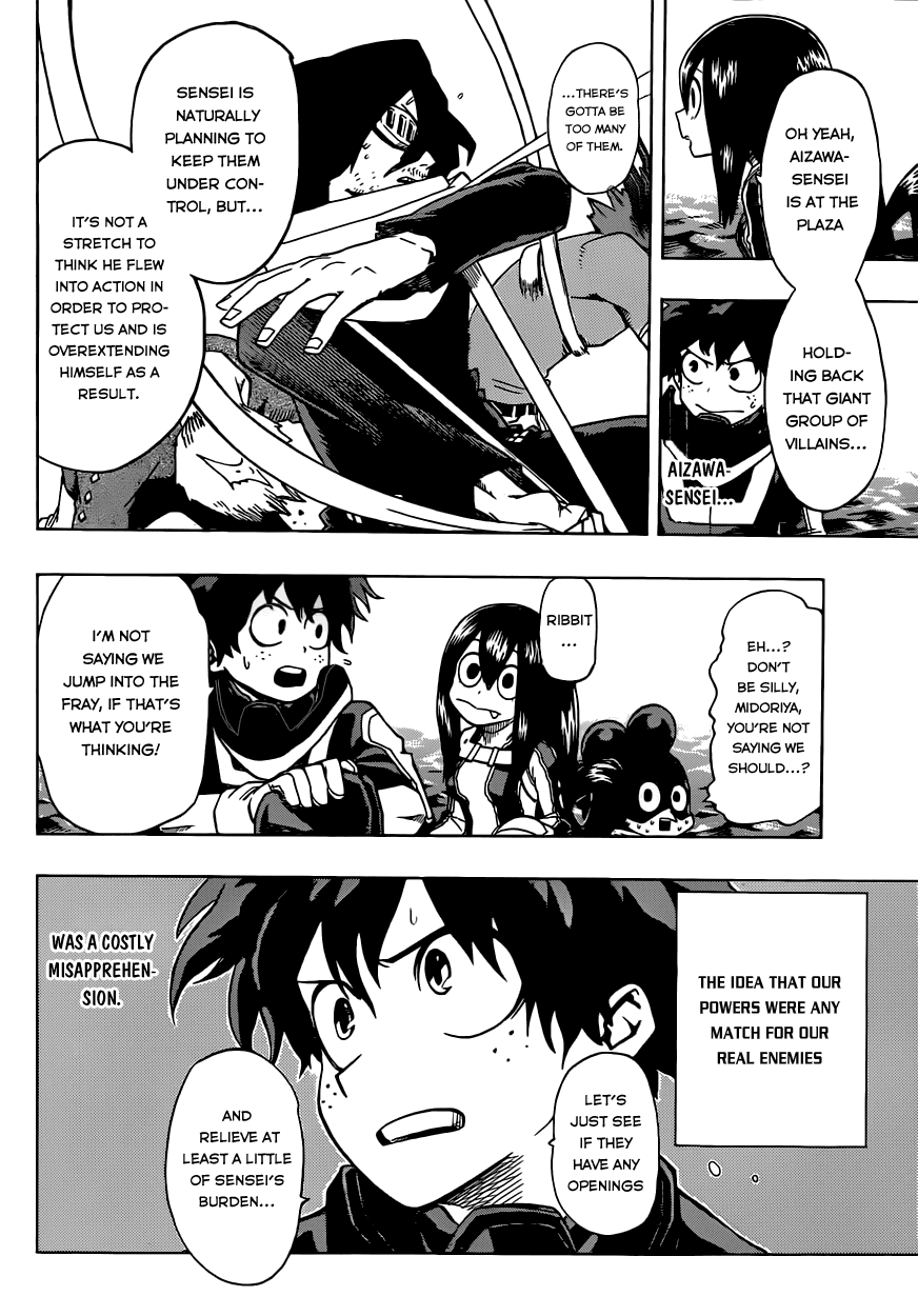 Boku no Hero Academia Chapter 16 page 2 - Chapter 16: Know Your Enemies
