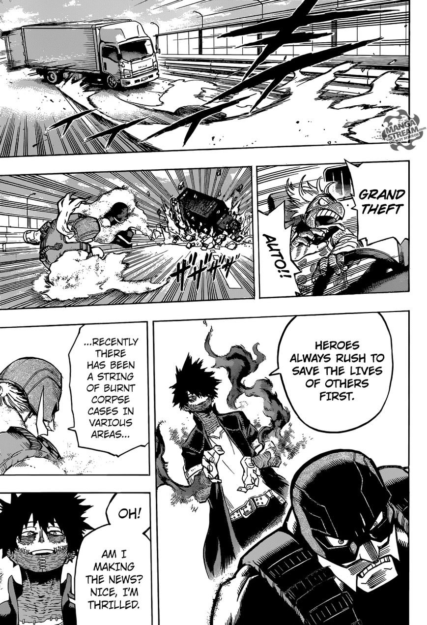 Boku no Hero Academia Chapter 160 page 12 - Chapter 160 : Highway