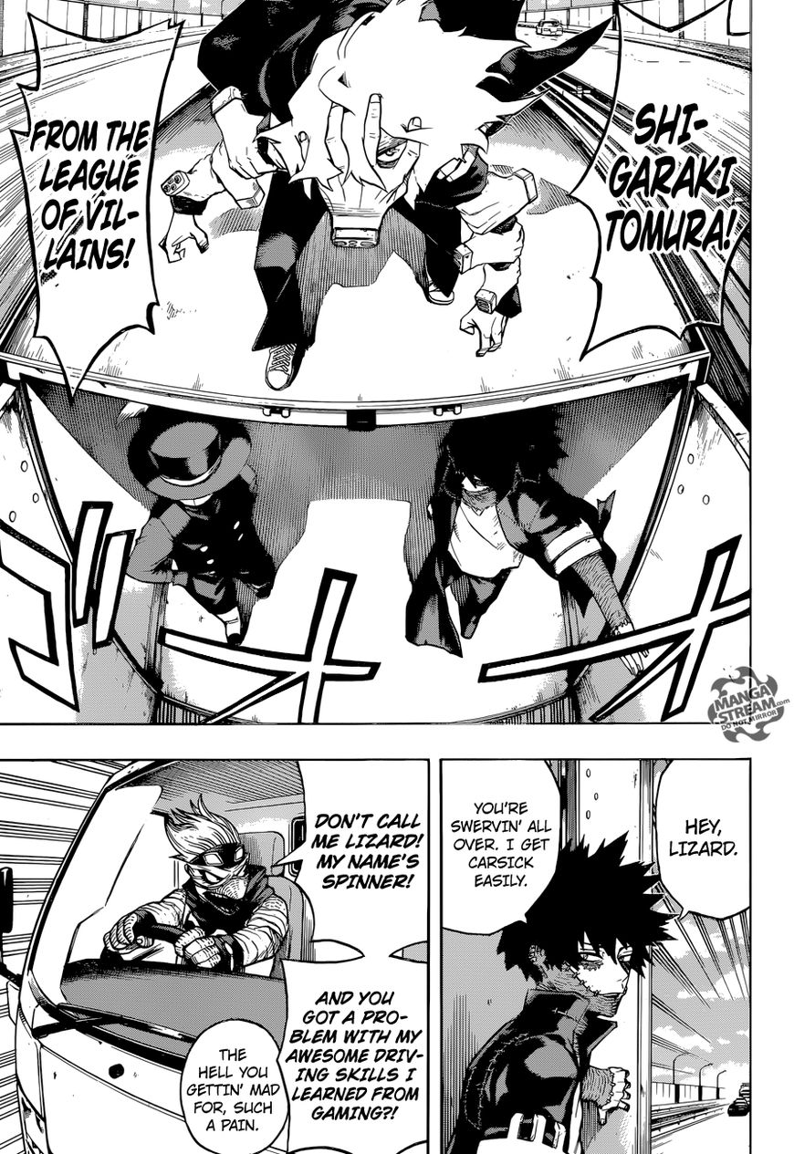 Boku no Hero Academia Chapter 160 page 4 - Chapter 160 : Highway