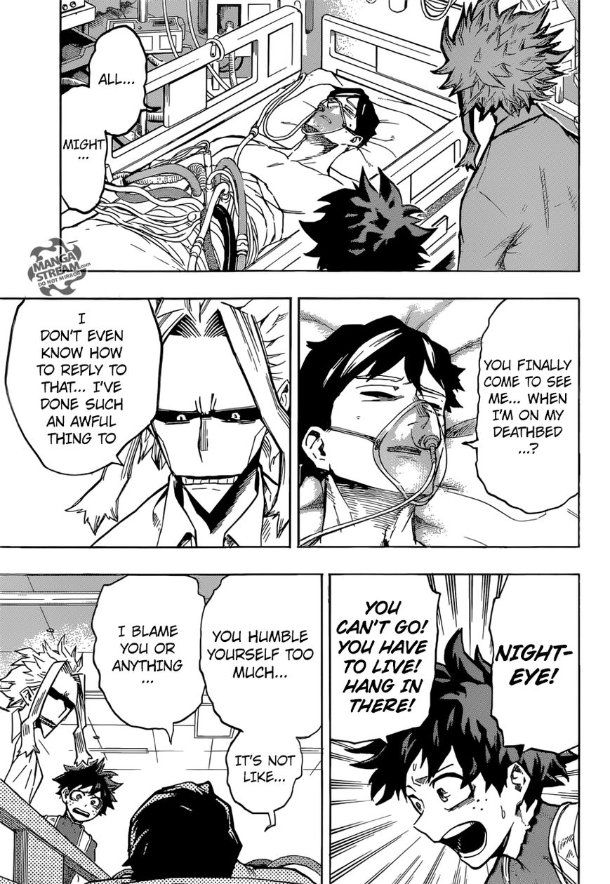 Boku no Hero Academia Chapter 161 page 10 - Chapter 161 : A Bright Future