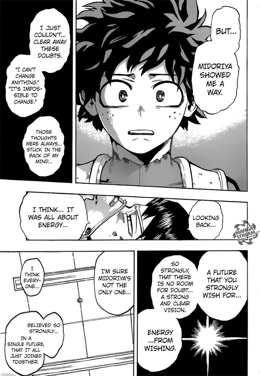 Boku no Hero Academia Chapter 161 page 12 - Chapter 161 : A Bright Future
