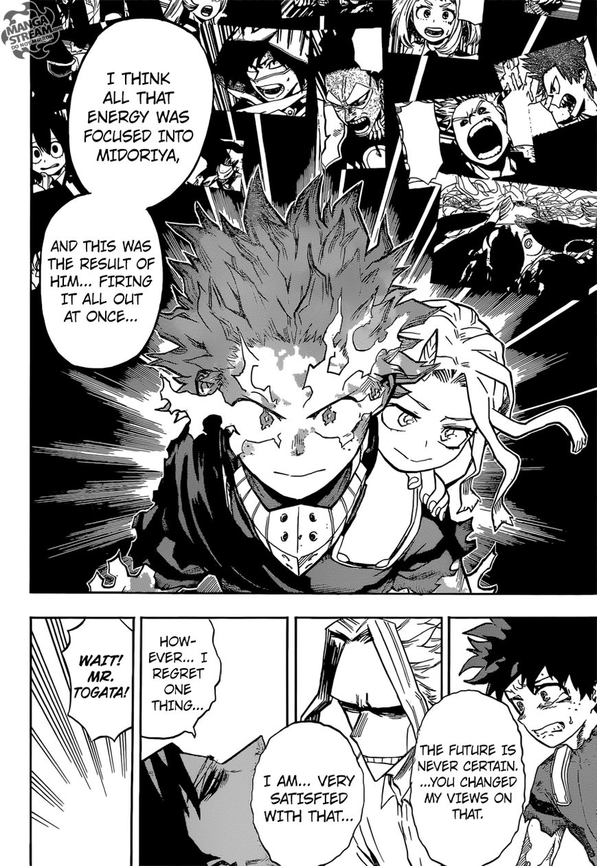Boku no Hero Academia Chapter 161 page 13 - Chapter 161 : A Bright Future