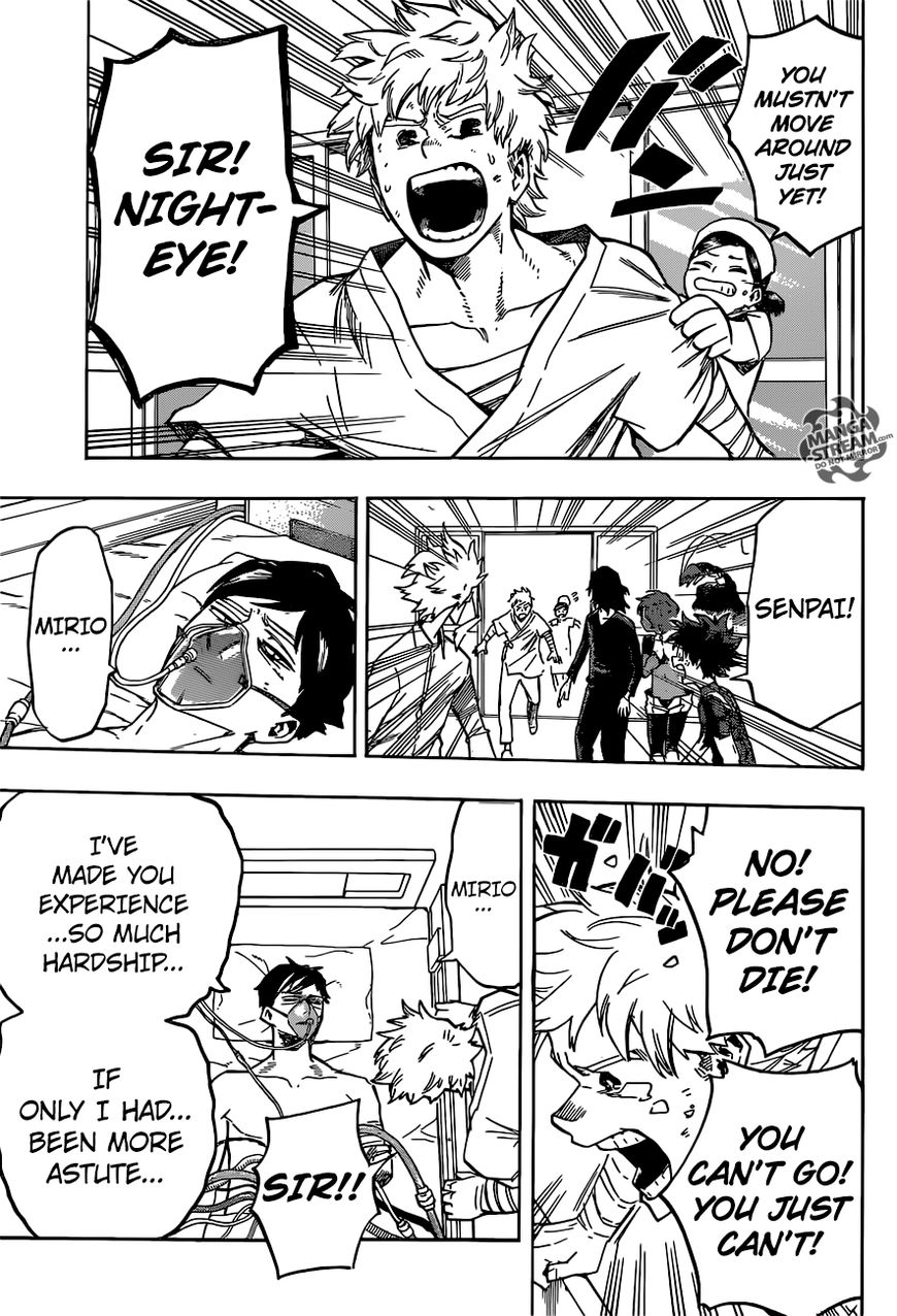 Boku no Hero Academia Chapter 161 page 14 - Chapter 161 : A Bright Future