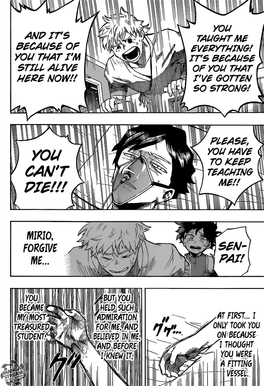 Boku no Hero Academia Chapter 161 page 15 - Chapter 161 : A Bright Future