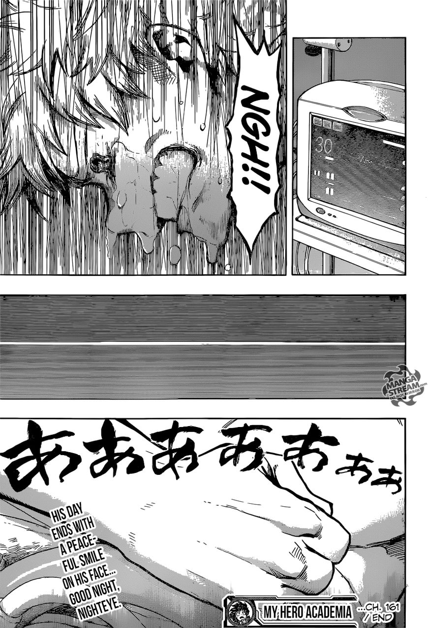 Boku no Hero Academia Chapter 161 page 18 - Chapter 161 : A Bright Future