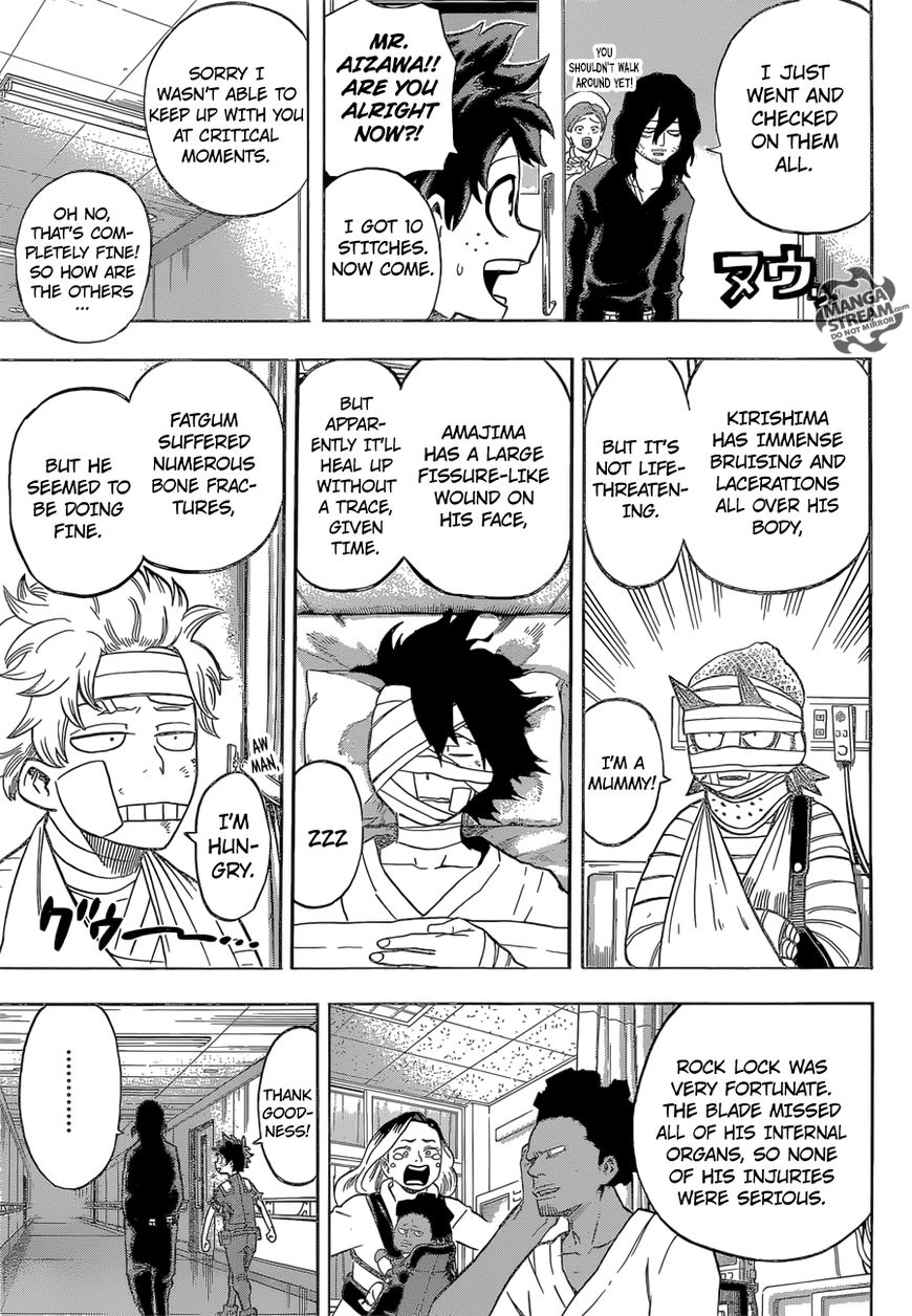 Boku no Hero Academia Chapter 161 page 4 - Chapter 161 : A Bright Future