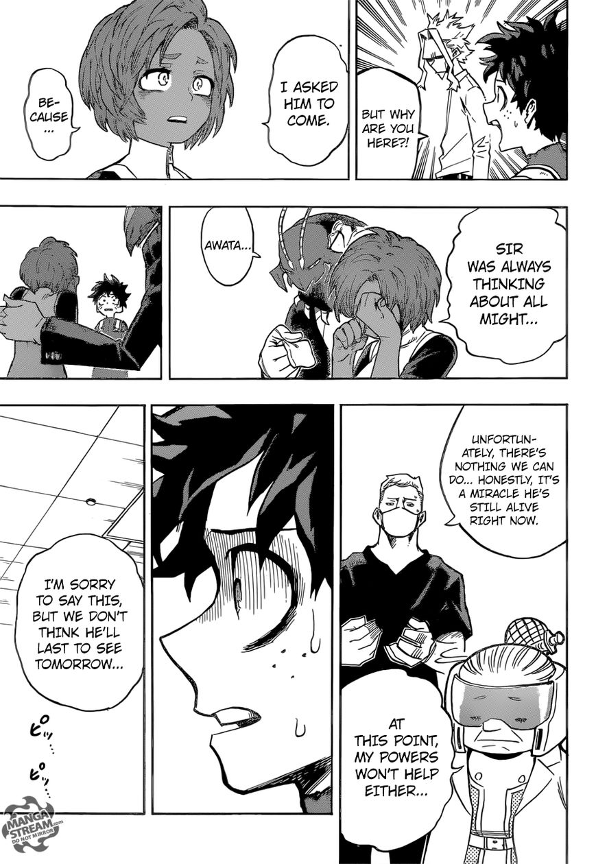 Boku no Hero Academia Chapter 161 page 8 - Chapter 161 : A Bright Future