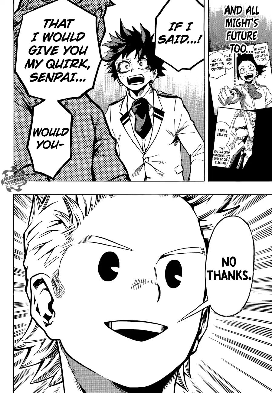 Boku no Hero Academia Chapter 162 page 11 - Chapter 162: One Who is Worthy