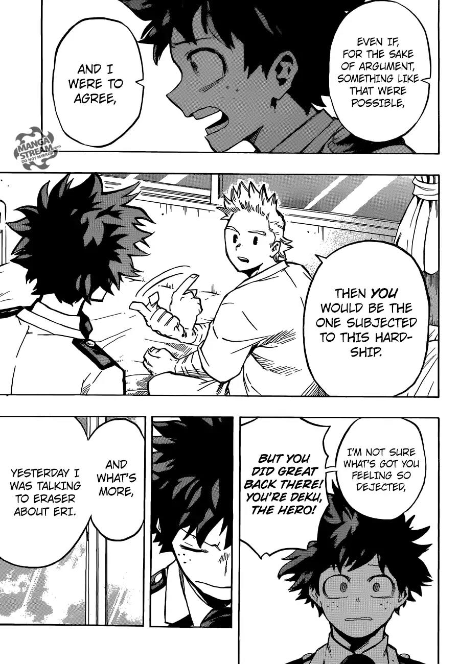 Boku no Hero Academia Chapter 162 page 12 - Chapter 162: One Who is Worthy