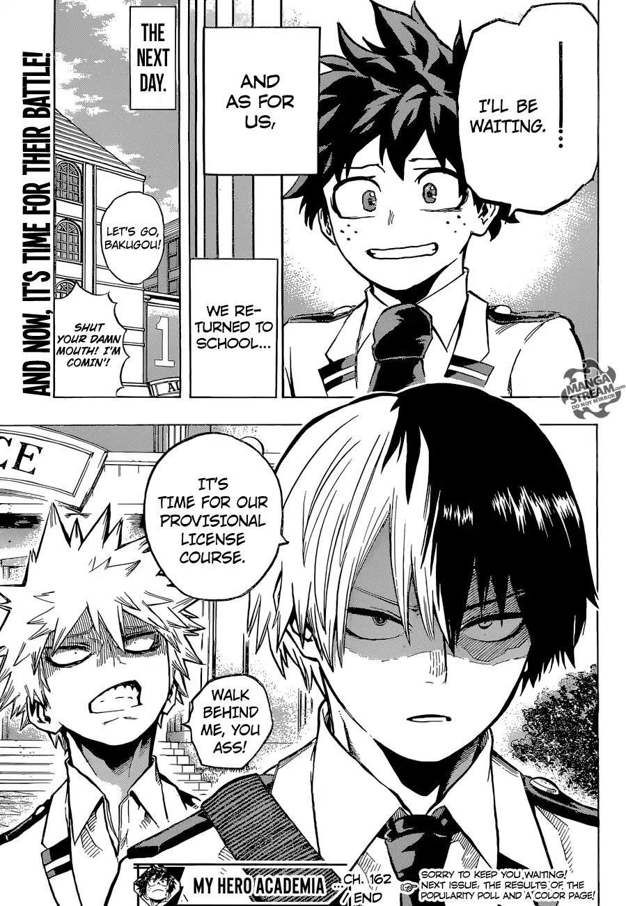 Boku no Hero Academia Chapter 162 page 14 - Chapter 162: One Who is Worthy