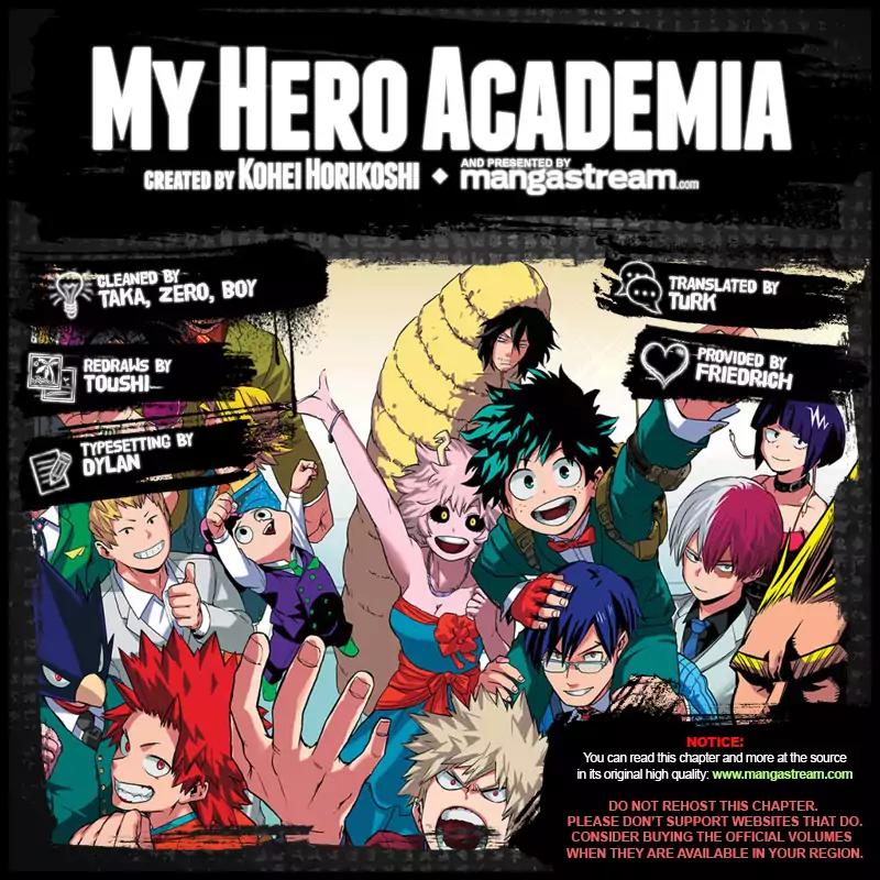Boku no Hero Academia Chapter 162 page 2 - Chapter 162: One Who is Worthy