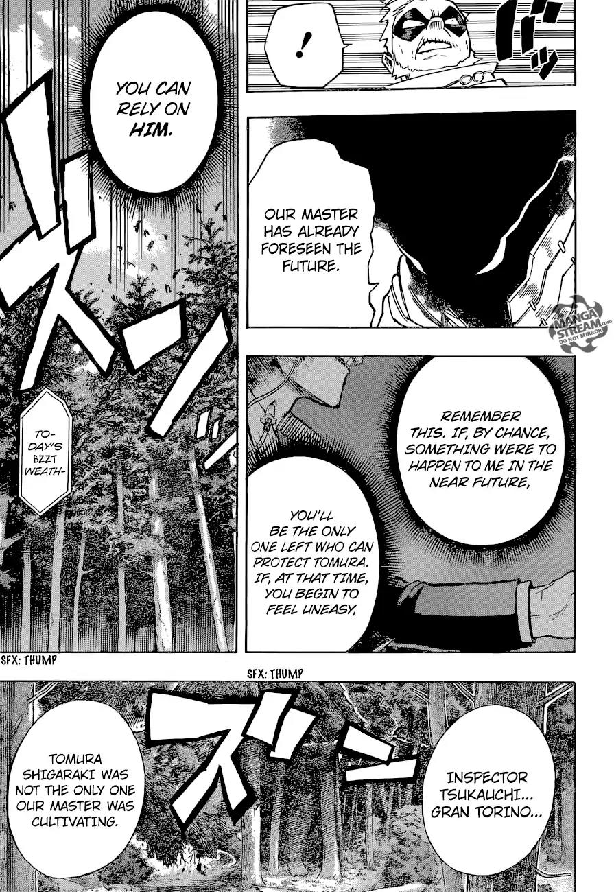 Boku no Hero Academia Chapter 162 page 4 - Chapter 162: One Who is Worthy