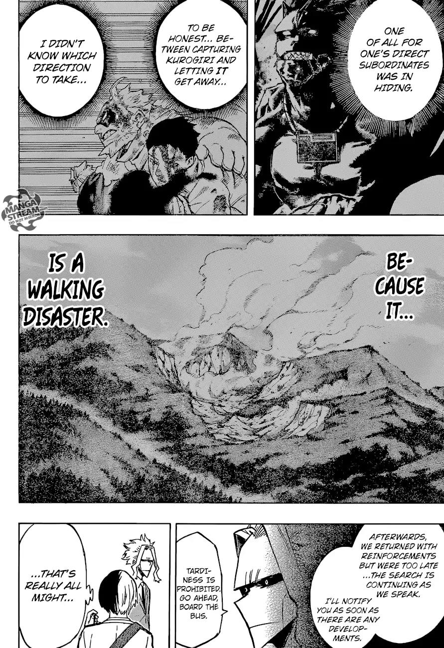 Boku no Hero Academia Chapter 163 page 12 - Chapter 163: Smoldering Flames