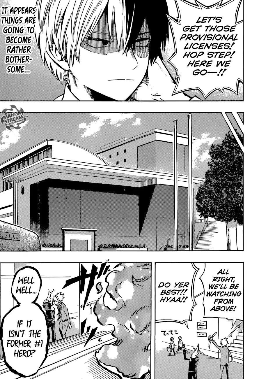 Boku no Hero Academia Chapter 163 page 13 - Chapter 163: Smoldering Flames