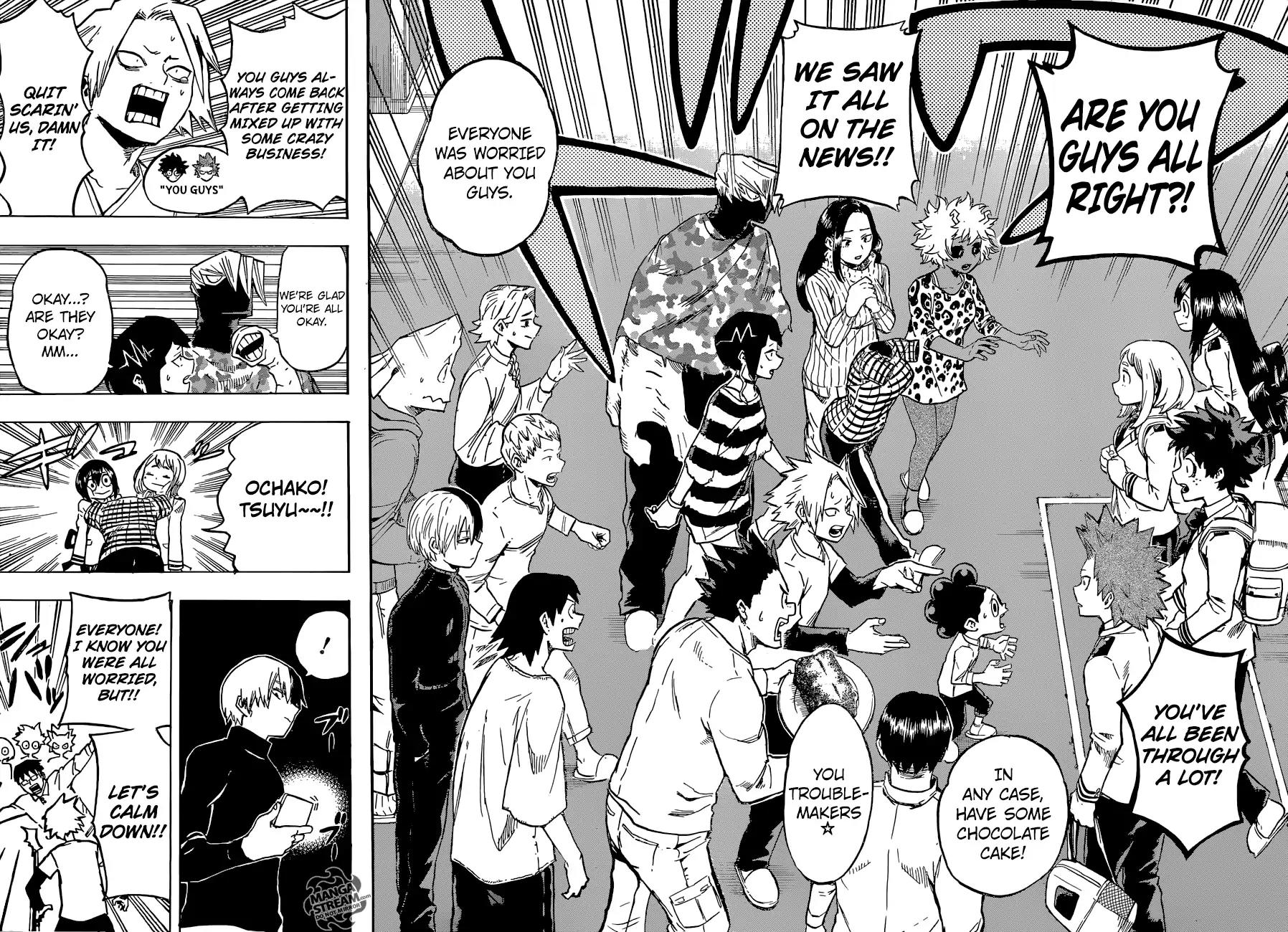 Boku no Hero Academia Chapter 163 page 3 - Chapter 163: Smoldering Flames