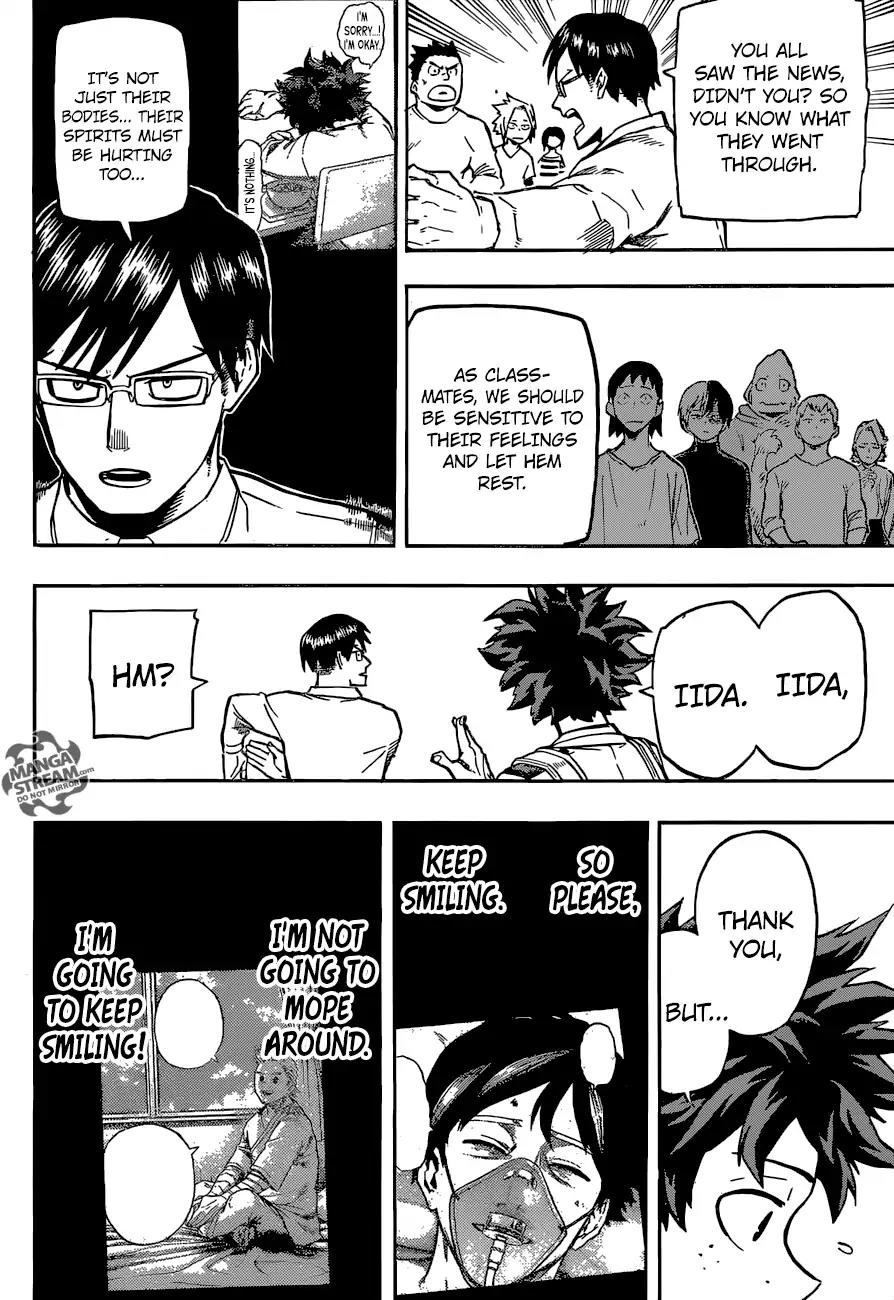 Boku no Hero Academia Chapter 163 page 4 - Chapter 163: Smoldering Flames