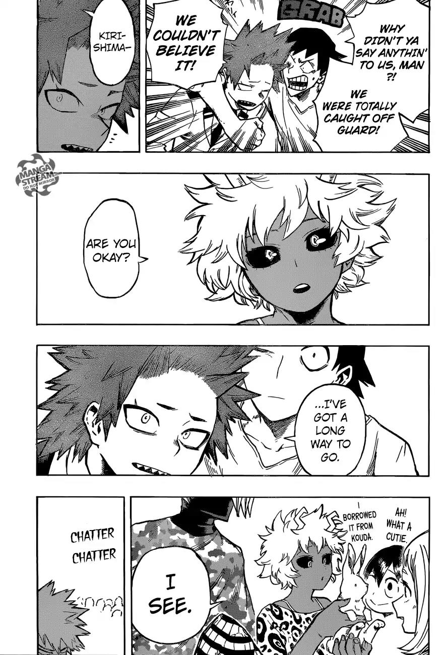 Boku no Hero Academia Chapter 163 page 7 - Chapter 163: Smoldering Flames