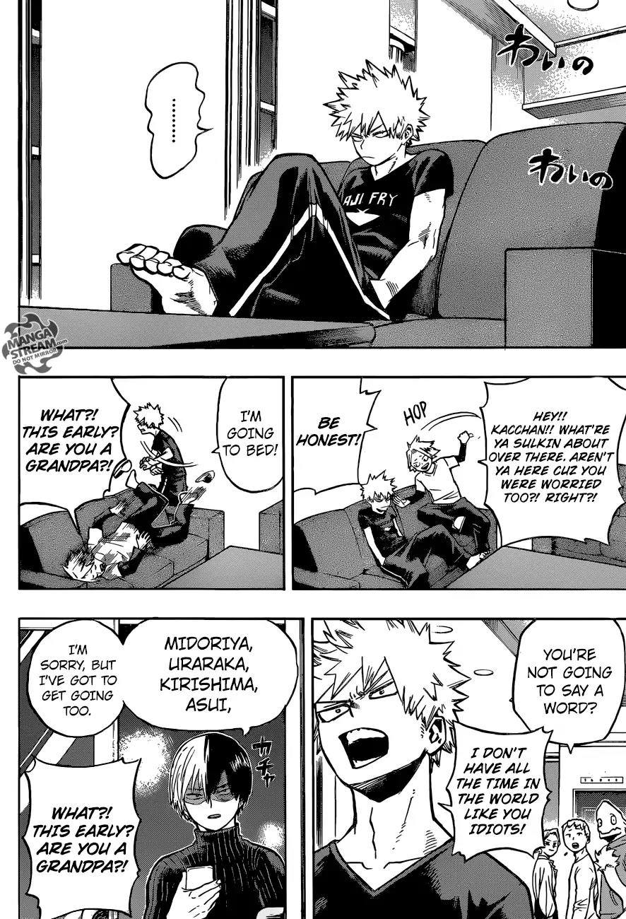 Boku no Hero Academia Chapter 163 page 8 - Chapter 163: Smoldering Flames