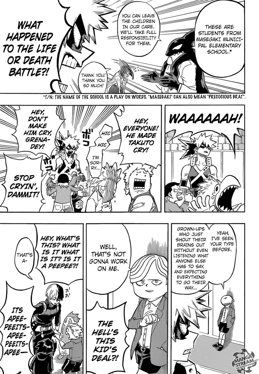 Boku no Hero Academia Chapter 164 page 12 - Chapter 164: Precocious Brat