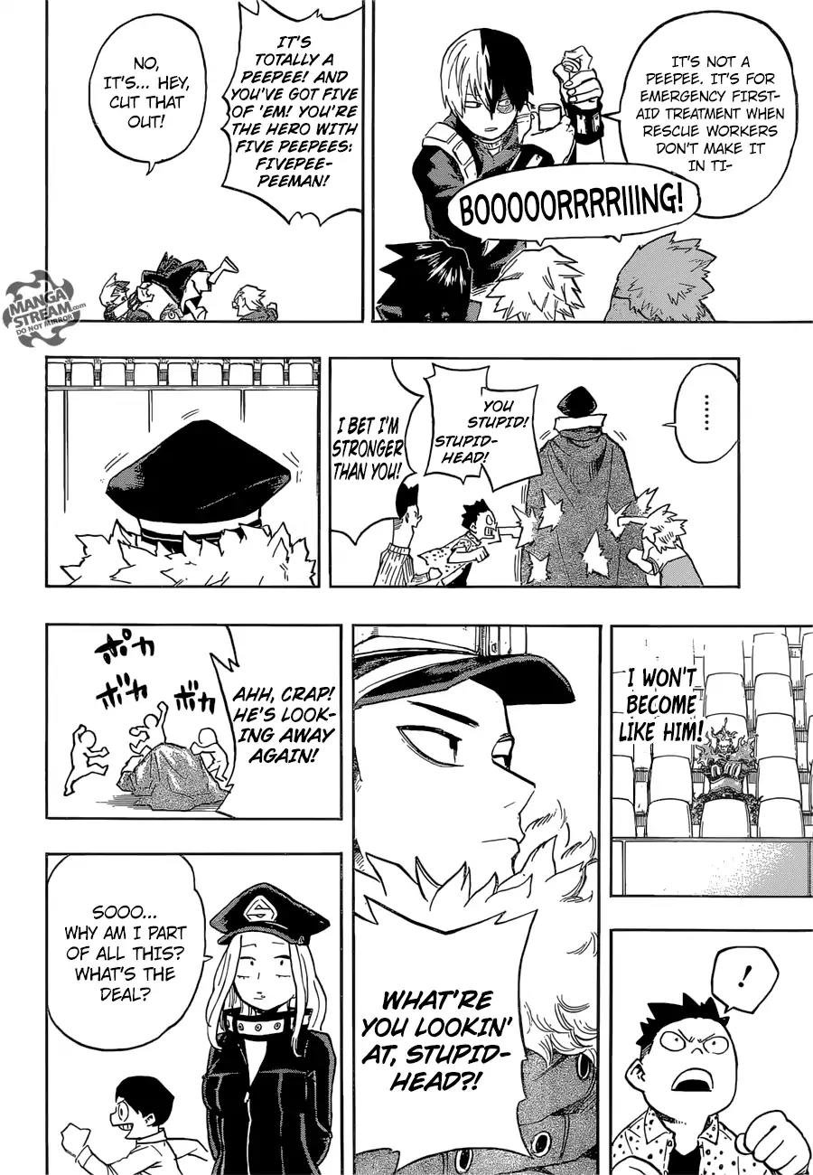 Boku no Hero Academia Chapter 164 page 13 - Chapter 164: Precocious Brat