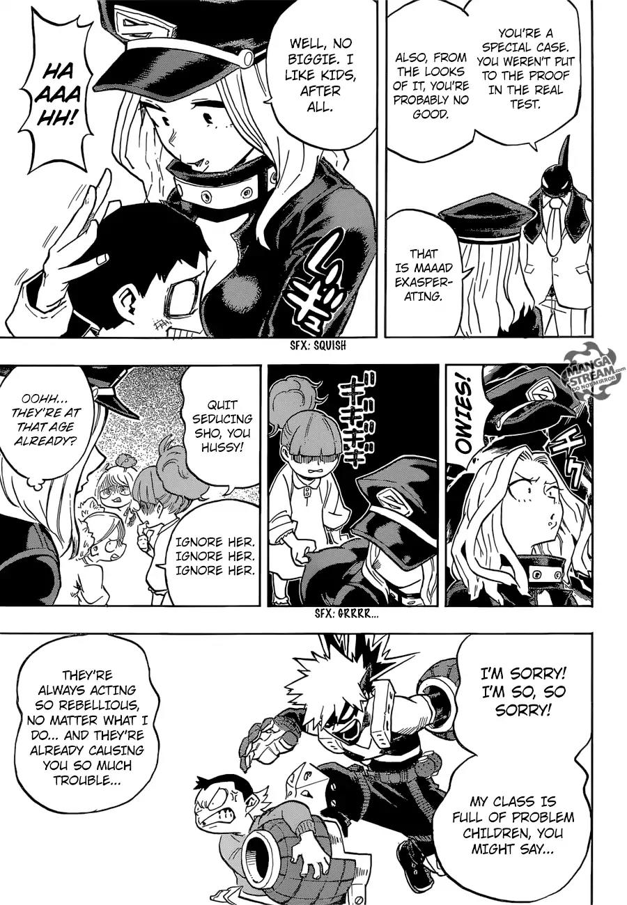 Boku no Hero Academia Chapter 164 page 14 - Chapter 164: Precocious Brat