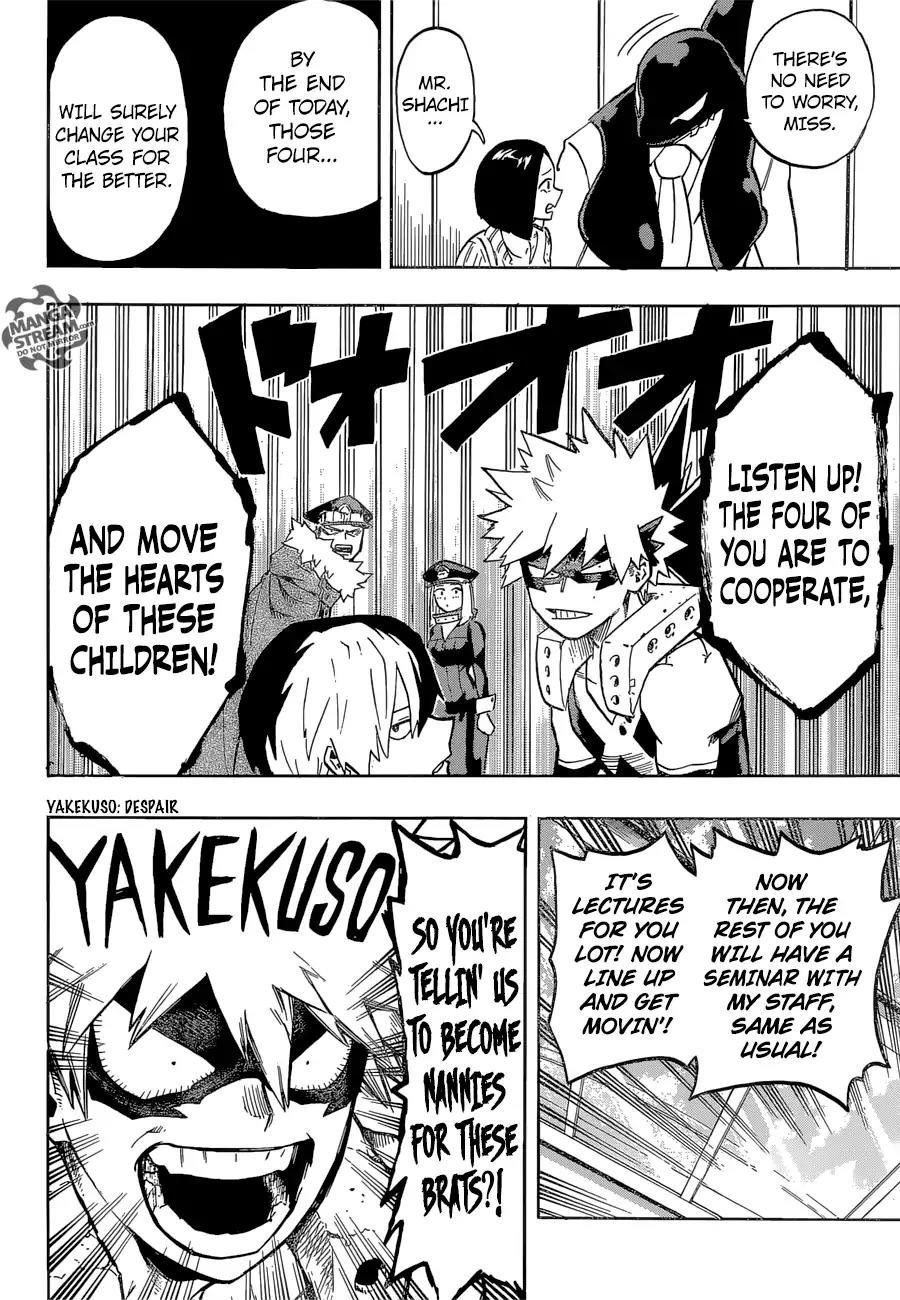 Boku no Hero Academia Chapter 164 page 15 - Chapter 164: Precocious Brat