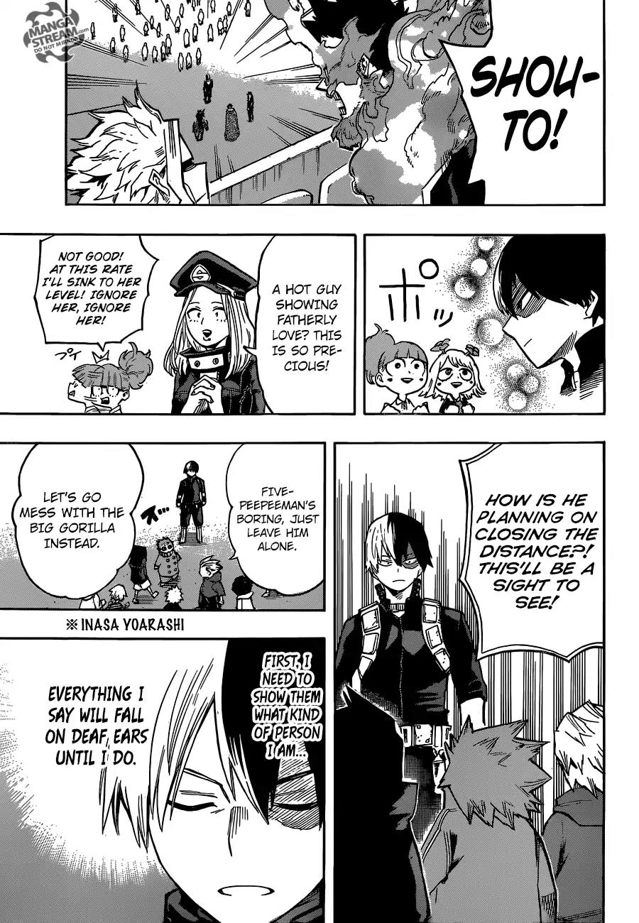 Boku no Hero Academia Chapter 165 page 14 - Chapter 165: Win the Brats' Heart