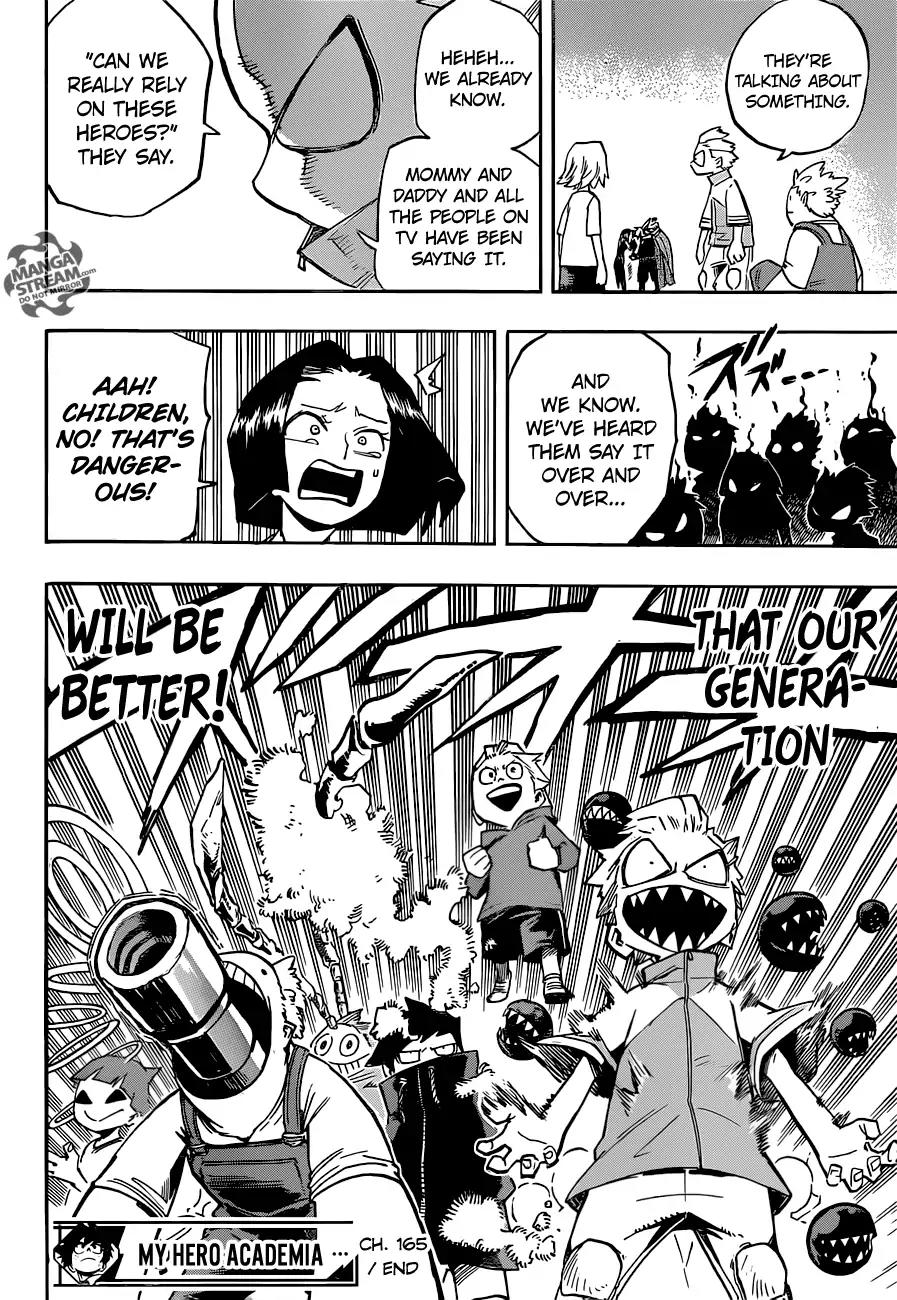 Boku no Hero Academia Chapter 165 page 17 - Chapter 165: Win the Brats' Heart