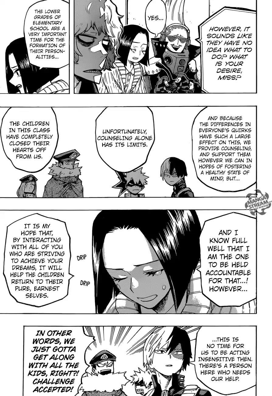 Boku no Hero Academia Chapter 165 page 4 - Chapter 165: Win the Brats' Heart