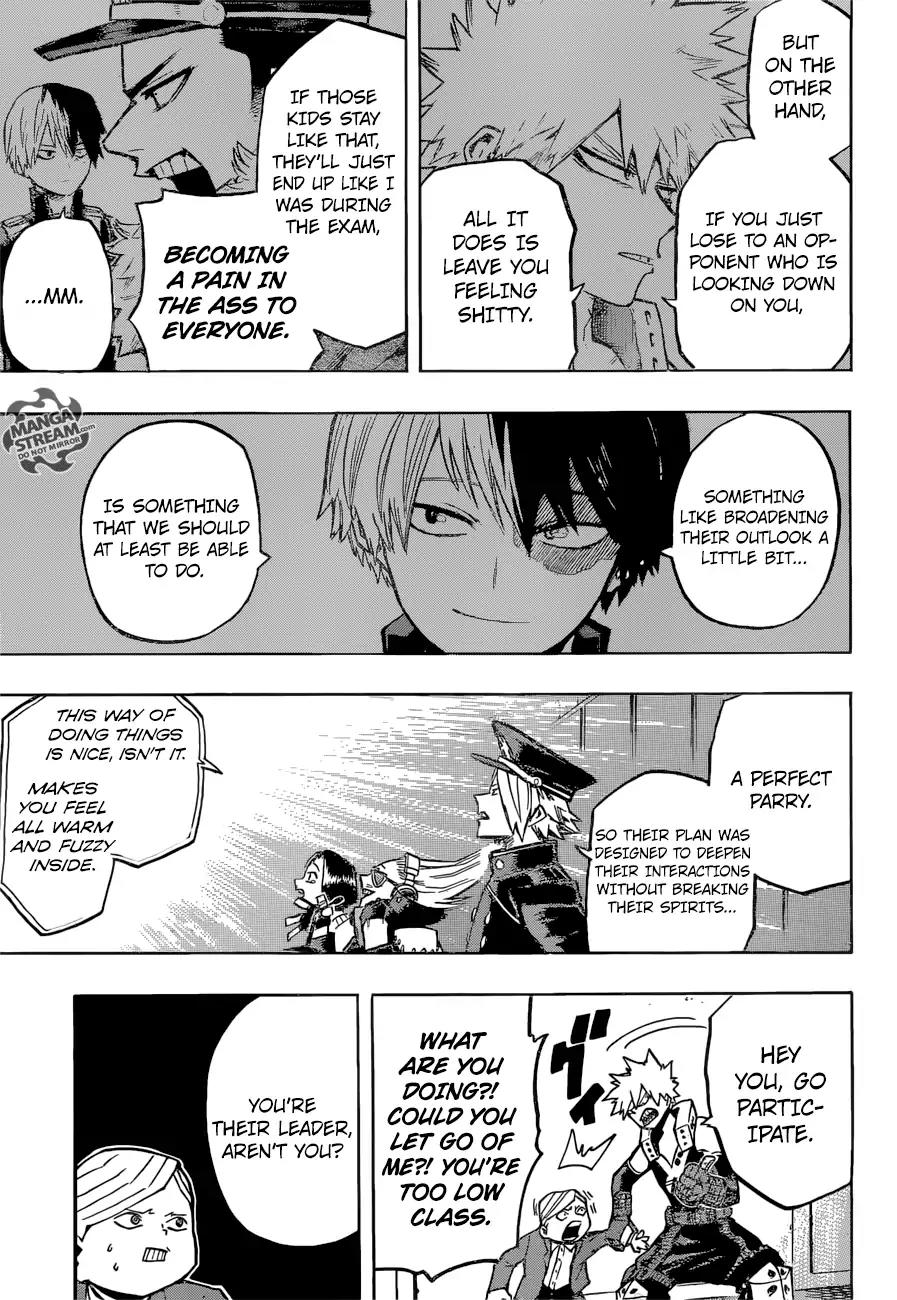 Boku no Hero Academia Chapter 166 page 15 - Chapter 166: A Warm Provisional License Training Course