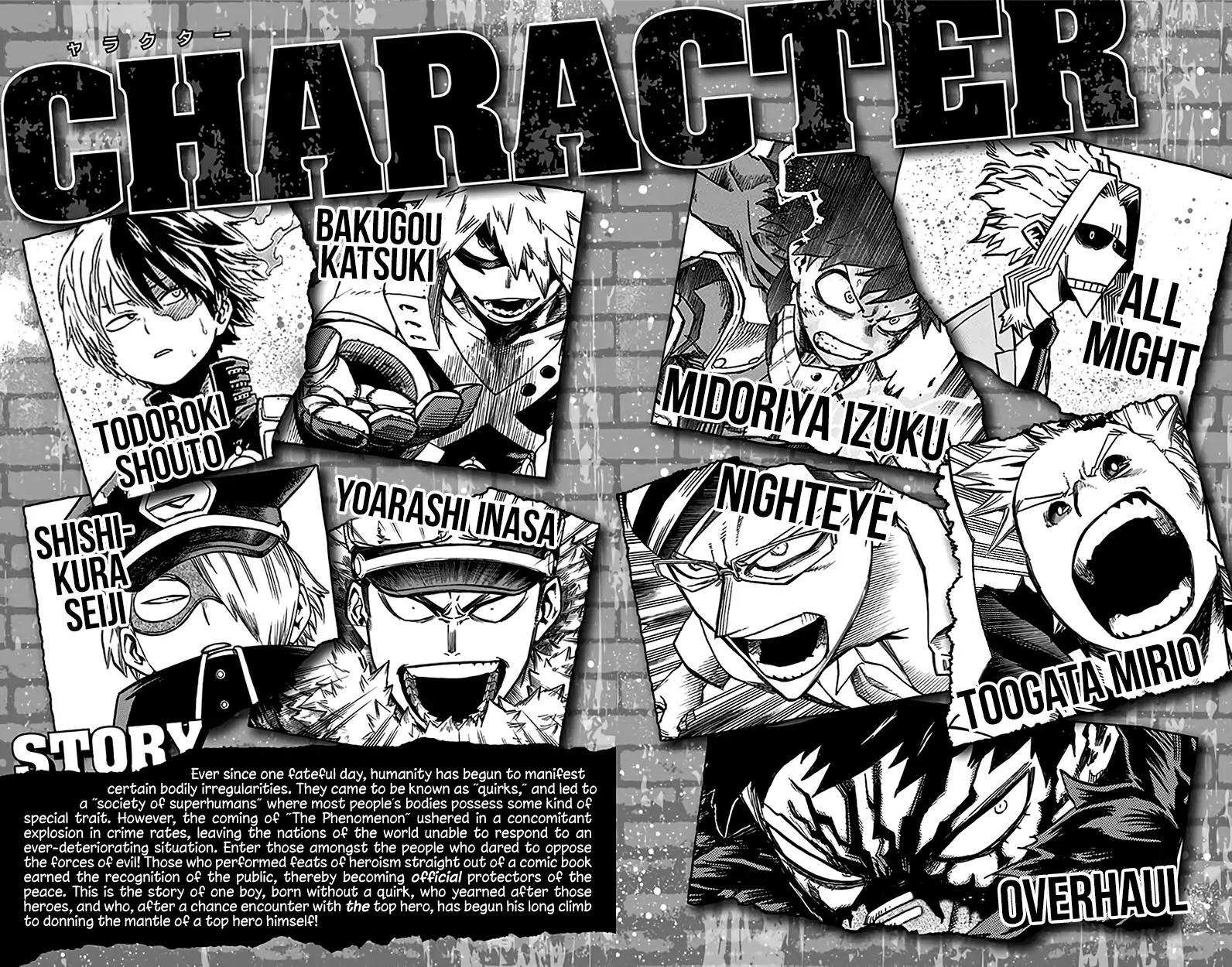Boku no Hero Academia Chapter 167.5 page 4 - Chapter 167.5: Omake
