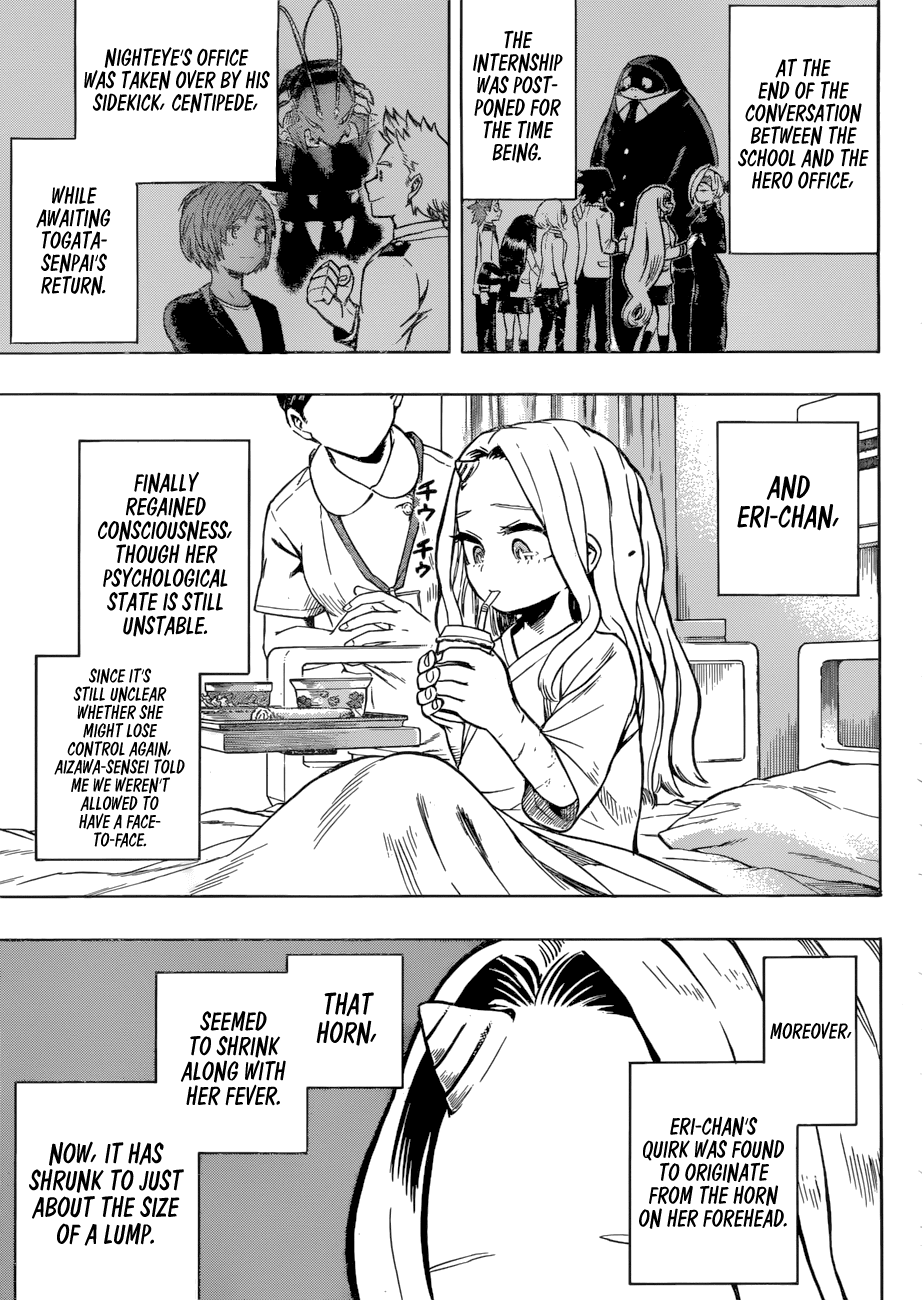 Boku no Hero Academia Chapter 167 page 12 - Chapter 167: A Hero's Starting Line