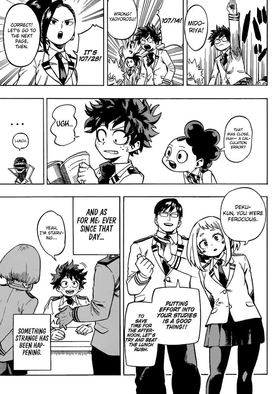 Boku no Hero Academia Chapter 167 page 14 - Chapter 167: A Hero's Starting Line