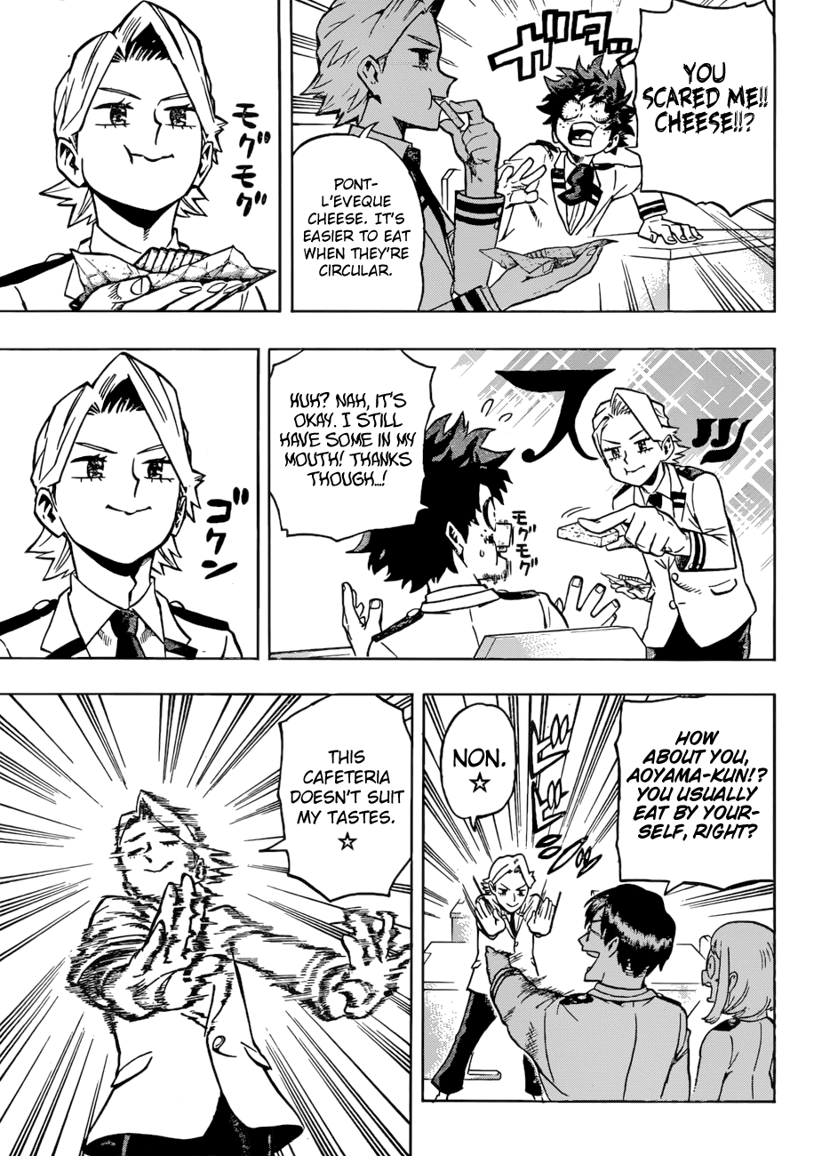 Boku no Hero Academia Chapter 167 page 16 - Chapter 167: A Hero's Starting Line