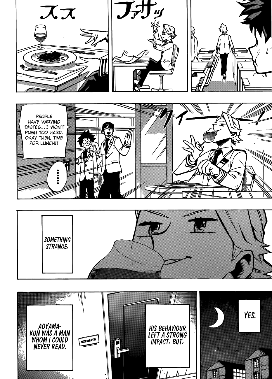 Boku no Hero Academia Chapter 167 page 17 - Chapter 167: A Hero's Starting Line