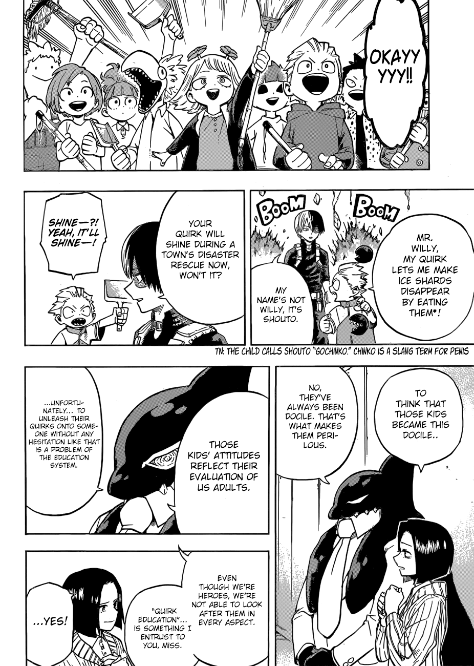 Boku no Hero Academia Chapter 167 page 3 - Chapter 167: A Hero's Starting Line