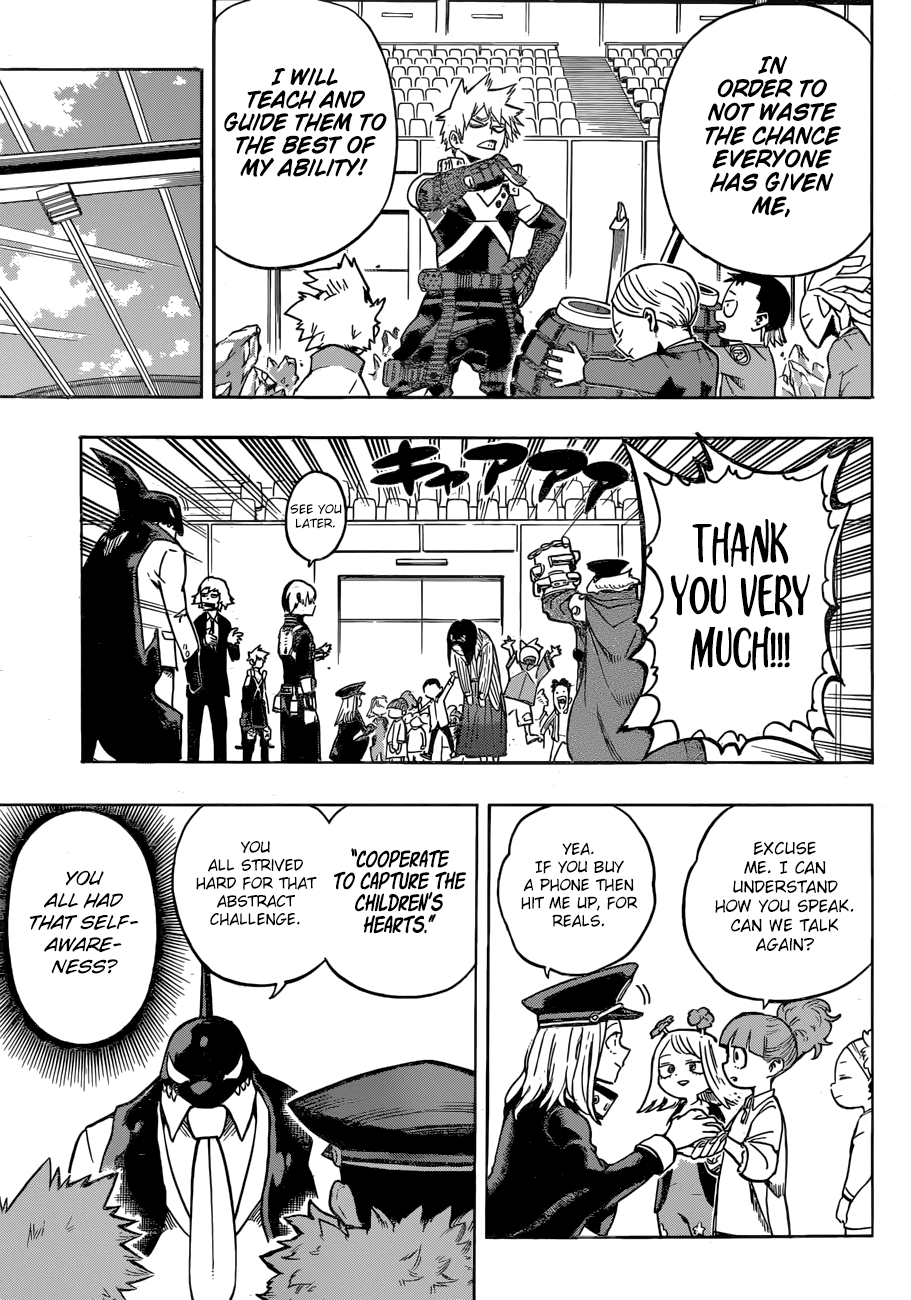Boku no Hero Academia Chapter 167 page 4 - Chapter 167: A Hero's Starting Line