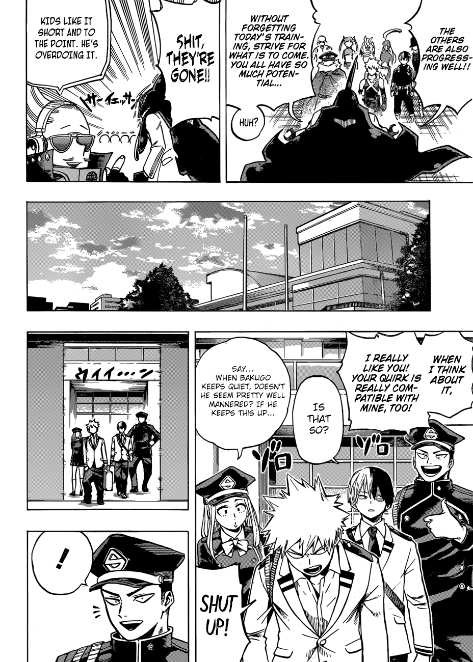 Boku no Hero Academia Chapter 167 page 5 - Chapter 167: A Hero's Starting Line