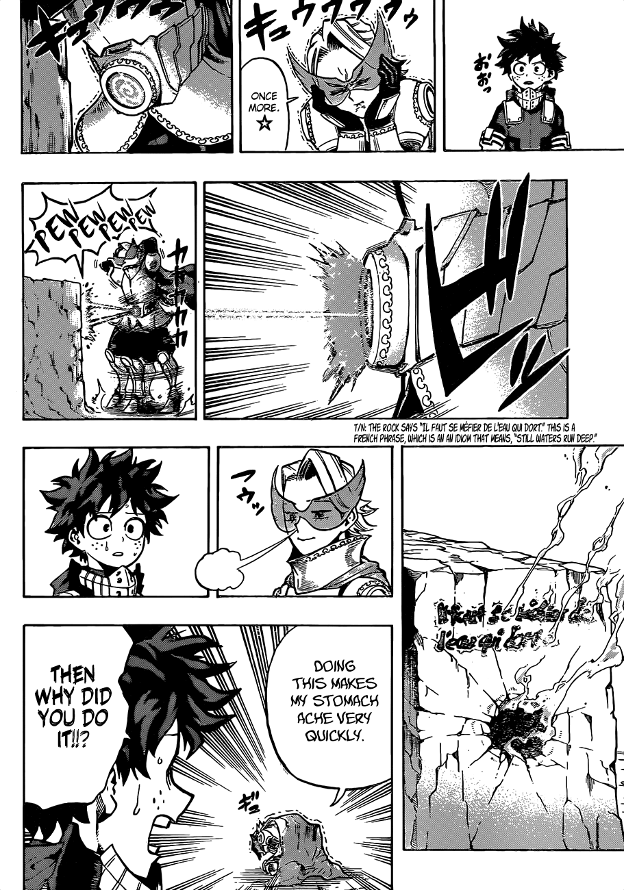 Boku no Hero Academia Chapter 168 page 13 - Chapter 168: A Collection of Aoyama’s Eccentricities